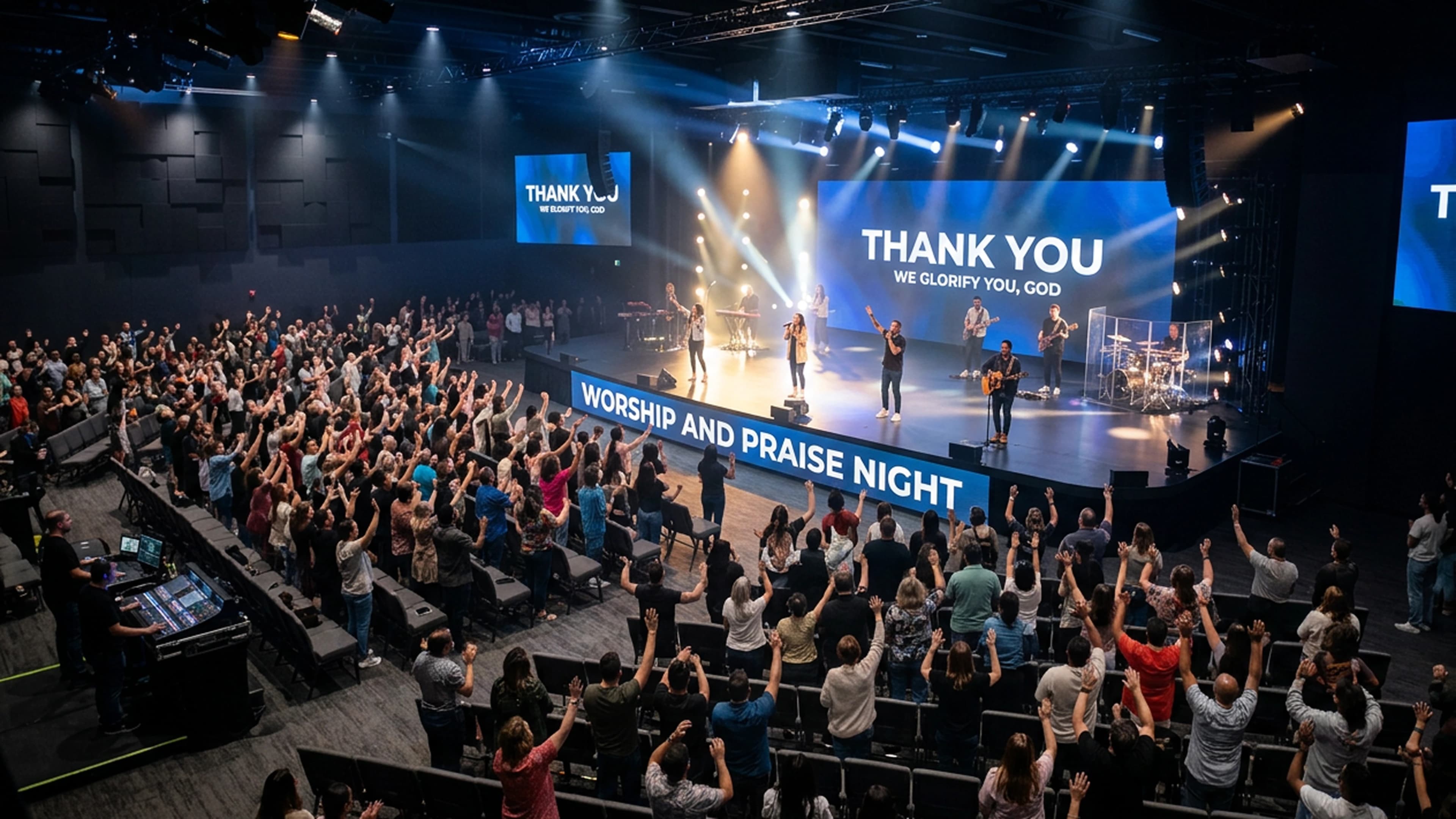 Soirée de louange et d'adoration EMCI — « Thank You »